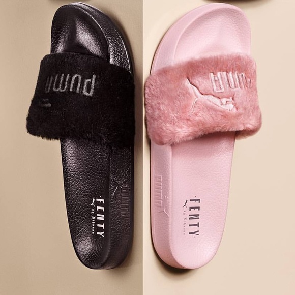 x Rihanna Leadcat Fenty Sandal in Shell - Picture 11 of 16